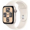 Apple Watch SE Cellular 44 mm Hviezdno biely hliník s hviezdno bielym športovým remienkom – S/M MXGT3QC/A