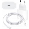 Emeru Nabíjačka pre Apple MHJE3ZM/A USB-C 20W Fast Charg + Kábel USB typ C - Apple Lightning -