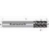 Karnasch 3064461000 | Tvrdokovová stopková fréza pozitívna, dlhá, Superfinish 10x22-72x10 mm, Z=6