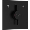 Hansgrohe DuoTurn E - Batéria pod omietku, na 2 spotrebiče, matná čierna - 75417670