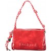 Štýlová Dámska Kabelka DESIGUAL 24.0X16.0X9.0cm Červená Farba: červená, Veľkosť: 24.0X16.0X9.0