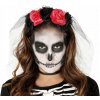 Čelenka závoj červené růže halloween 8434077262