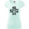 Zdravotné kríž veci - Dámske tričko Pure - L ( Frost )