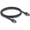 Delock 80233 RJ45 sieťové káble, prepojovacie káble CAT 8.1 S/FTP 1.00 m čierna 1 ks; 80233
