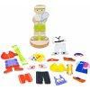 Bigjigs Toys Magnetické obliekacie puzzle športové aktivity Bigjigs Toys Magnetické obliekacie puzzle športové aktivity