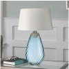 Elstead Elstead LENA-TL-L-MODRÁ-OWSS-LED Stolná lampa LENA 1xE27/40W/230V 74cm modrá/biela ED0607 + záruka 3 roky zadarmo + záruka 3 roky zadarmo