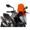 Plexi na motorku PUIG NEW. GEN SPORT 9668T oranžová