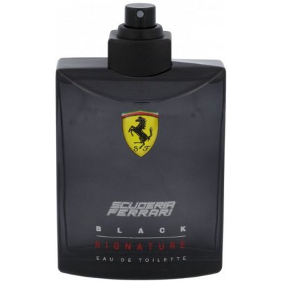 Ferrari Scuderia Ferrari Black Signature toaletná voda pánska 125 ml Tester