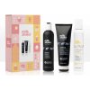 milk_shake® Icy Blond milk_shake® Icy Blond Shampoo šampón neutralizujúci žlté tóny pre blond vlasy 300 ml + milk_shake® Icy Blond Conditioner kondicionér pre blond vlasy 250 ml + milk_shake® Leave-in