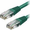 AlzaPower Patch CAT5E UTP 0,5 m zelený APW-CBP5EU0005E
