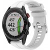 VSETKONAMOBIL 119181 SILICONE Vymeniteľný remienok pre Garmin Approach S62 biely