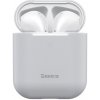 BASEUS silikónový obal Apple Airpods, šedá