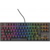 Genesis Thor 303 TKL RGB Outemu Peach Silent herná mechanická klávesnice drôtová USB, CZ-SK layout, čierna NKG-1880