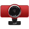 GENIUS webkamera ECam 8000/ červená/ Full HD 1080P/ USB2.0/ mikrofon 32200001407