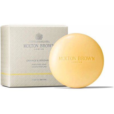 Molton Brown Tuhé mydlo Orange & Bergamot (Perfumed Soap) 150 g