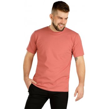 Litex pánske tričko 5D249 hnědočervené