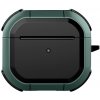 AppleKing odolný obal so zosilnenými rohmi pre AirPods 4 - tmavo zelený - možnosť vrátiť tovar ZADARMO do 30tich dní