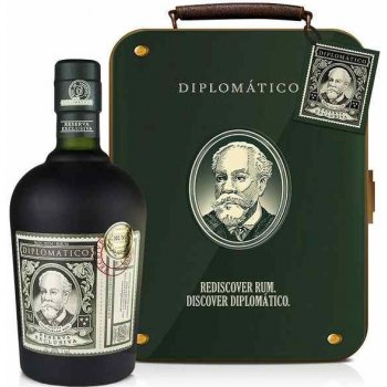 Diplomatico Reserva Exclusiva 40% 0,7 l (dárčekové balenie plechový kufrík)