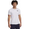 Tričko Under Armour Heatgear Fitted SS Tee White/ Black S S