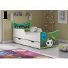 Plastiko Dětská postel se šuplíky Fotbal - 1 - 180x90