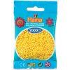 HAMA MINI zažehlovací korálky - ŽLUTÉ - 2 000 ks