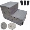 SCHODY pre psa 2 STUPNE 30 cm STABILNÉ schodíky rampa plošina