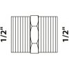 Dvojitá nipl Kirchhoff 21 mm (1/2 AG) bronzová