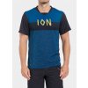 Cyklistické tričko ION SS Scrub AMP - ocean blue