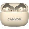 Canyon TWS-10, On Go, 10 ANC, True Wireless Bluetooth slúchadlá do uší, nabíjacia stanica v kazete, béžové CNS-TWS10BG