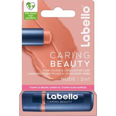 Labello balzám na rty Caring Beauty Nude 4,8g
