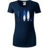Paddleboard set - Dámske tričko z organickej bavlny Origin (GOTS) - M ( Tmavomodrá (takmer čierna) )
