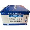 KDM Intravenózna kanyla s krídelkami bez portu modrá G 22 0,9 x 25 mm 50 ks v balení