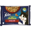 FELIX kapsičky Sensations Jellies hovädzie/kura želé 4 x 85 g