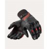 REVIT rukavice POSITRON black/red - S