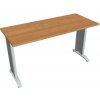 Hobis Pracovný stôl Flex, 140x75,5x60 cm, jelša/kov