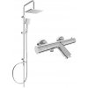 MEXEN/S - Tord sprchový stĺp vrátane vaňovej termostatickej batérie Kai, chróm 77300200-00