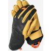 Turistické rukavice Salewa Ortles AM Leather Gloves - black out