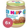 HiPP 6x BIO Hovädzie mäso 125 g, 4m+