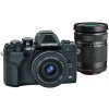 Digitální fotoaparát Olympus E-M10 Mark IV 1442 EZ + 40-150mm II R Pancake double zoom kit black/black/black