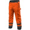 Payper CHARTER POLAR Reflexné zateplené nohavice pánske Fluorescent orange Navy blue