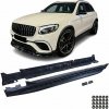 Bočné nášlapy Mercedes GLC+GLC Coupe čierne
