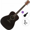Yamaha FX400 Standard SET Smoky Black Elektroakustická gitara Dreadnought