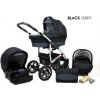 Raf-pol Baby Lux Largo 2v1 Black Grey 2024