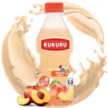 Kukuru Peach Yoghurt Nata De Coco 280 ml