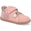 Garvalín detské členkové topánky barefoot Sauvage Petalo ružové