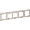 Legrand VALENA LIFE rám 5x (754065) béž/zlato