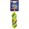 Nobby Tennis Line hračka tenisový loptičku farebný XS 4 cm 3ks