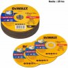 DeWalt DT43902 rezný 125x1mm sada 25ks