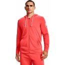 Under Armour Rival Terry Full zip mikina červená