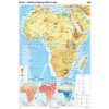 Afrika - všeobecnogeografická mapa (100x140 cm – 1:7300000), nástenná, fóliovaná, lištovaná